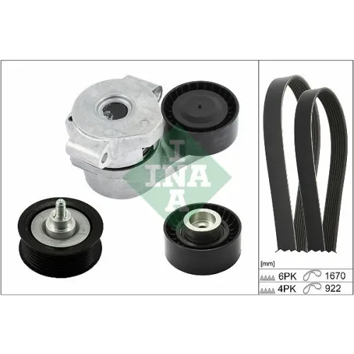 Hosszbordás Szíj Készlet - Schaeffler INA (529030110)