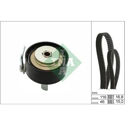 Fogasszíjkészlet - Schaeffler INA (530076310)