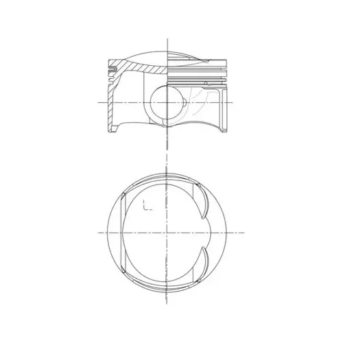 Dugattyú - MAHLE (028PI00128001)