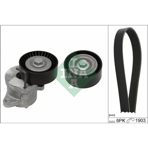 Hosszbordás Szíj Készlet - Schaeffler INA (529034810)