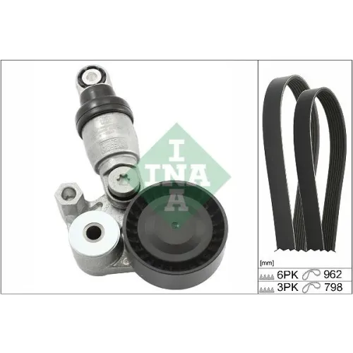 Hosszbordás Szíj Készlet - Schaeffler INA (529043110)