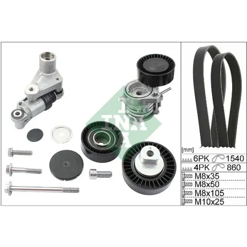 Hosszbordás Szíj Készlet - Schaeffler INA (529005310)