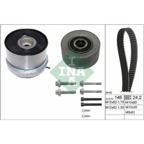 Fogasszíjkészlet - Schaeffler INA (530072410)