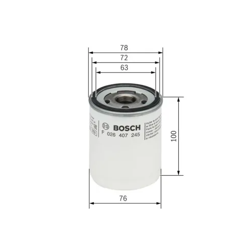 Olajszűrő - BOSCH (F026407245)
