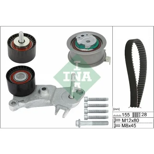 Fogasszíjkészlet - Schaeffler INA (530076210)