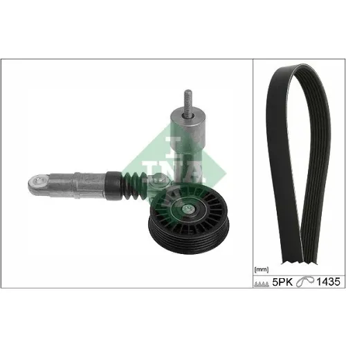 Hosszbordás Szíj Készlet - Schaeffler INA (529042510)