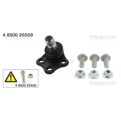 Támasztó-/Vezetőcsukló - TRISCAN (850025528)