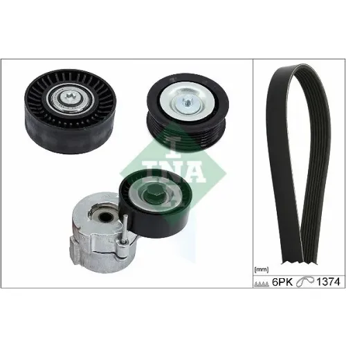Hosszbordás Szíj Készlet - Schaeffler INA (529041710)