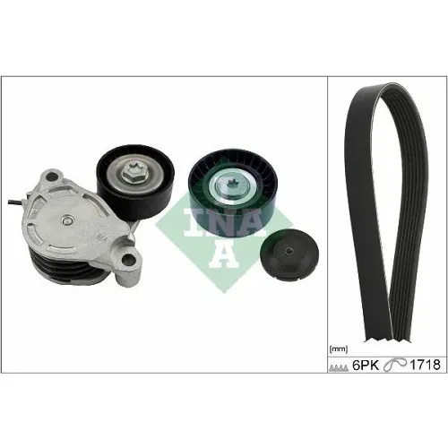 Hosszbordás Szíj Készlet - Schaeffler INA (529051610)
