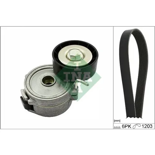 Hosszbordás Szíj Készlet - Schaeffler INA (529035710)