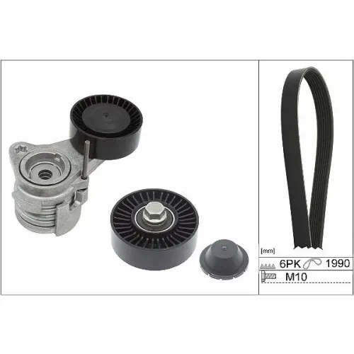 Hosszbordás Szíj Készlet - Schaeffler INA (529004310)