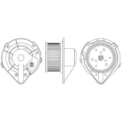 Utastér-Ventilátor - MAHLE (AB172000S)