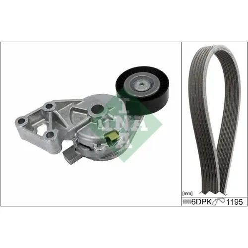 Hosszbordás Szíj Készlet - Schaeffler INA (529046510)