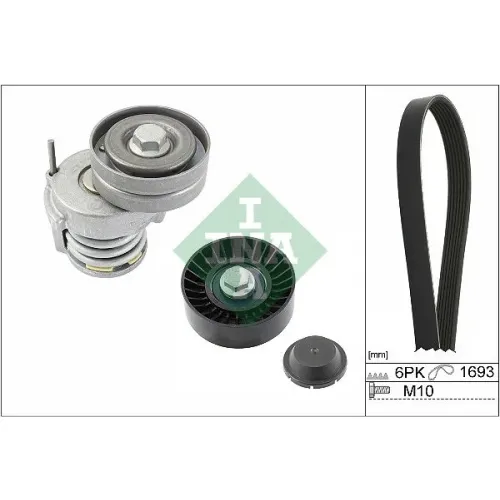 Hosszbordás Szíj Készlet - Schaeffler INA (529053410)