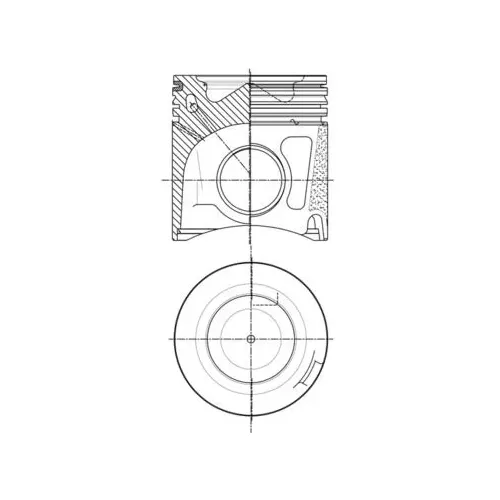 Dugattyú - MAHLE (007PI00150002)