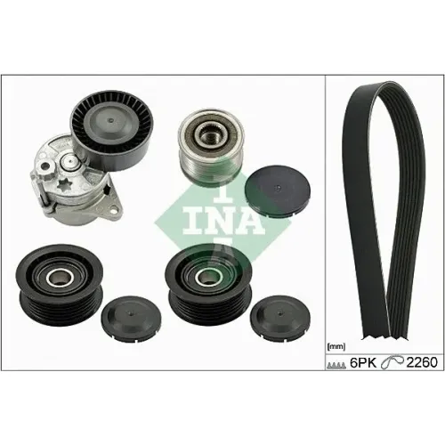 Hosszbordás Szíj Készlet - Schaeffler INA (529011522)