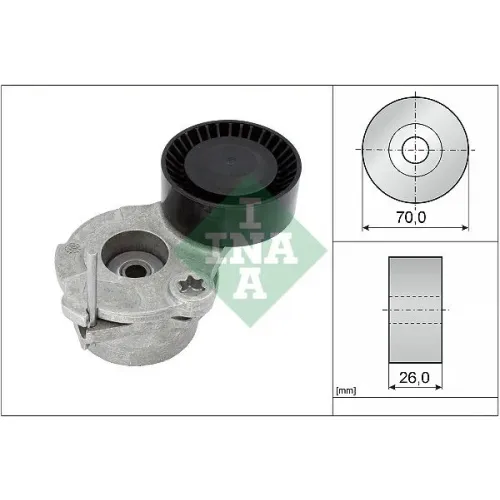 Szíjfeszítő, Hosszbordás Szíj - Schaeffler INA (534063010)