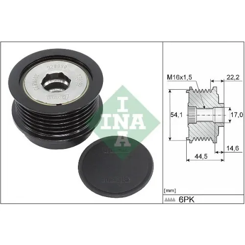 Generátor Szabadonfutó - Schaeffler INA (535035210)