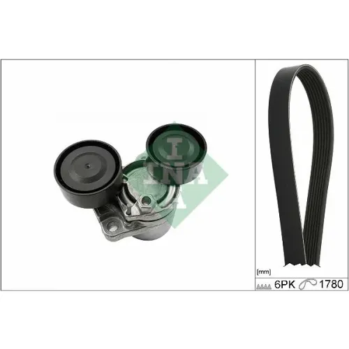 Hosszbordás Szíj Készlet - Schaeffler INA (529051010)