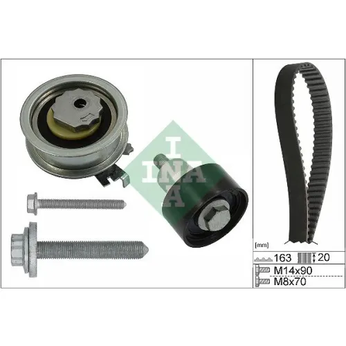 Fogasszíjkészlet - Schaeffler INA (530059211)