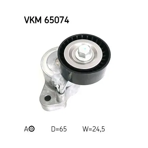 Feszítőgörgő, Hosszbordás Szíj - SKF (VKM65074)