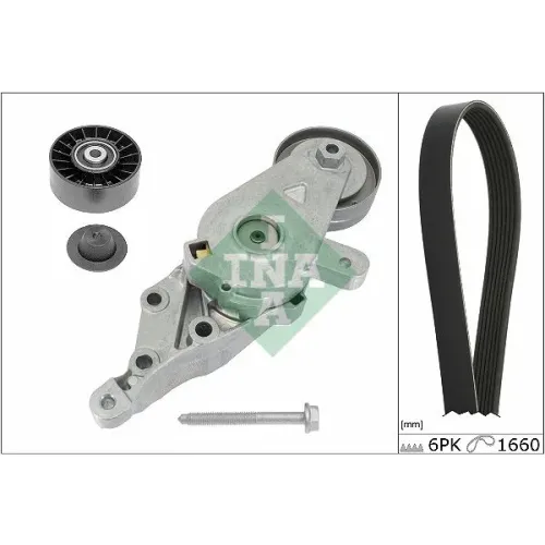 Hosszbordás Szíj Készlet - Schaeffler INA (529049110)