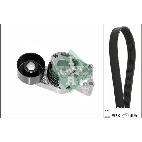 Hosszbordás Szíj Készlet - Schaeffler INA (529037810)