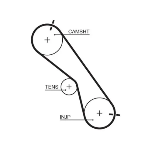 Fogasszíj - GATES (GAT5560XS)