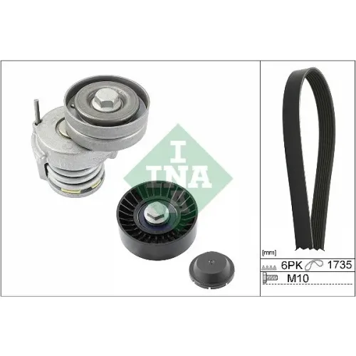 Hosszbordás Szíj Készlet - Schaeffler INA (529050510)