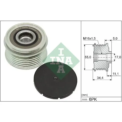 Generátor Szabadonfutó - Schaeffler INA (535035710)