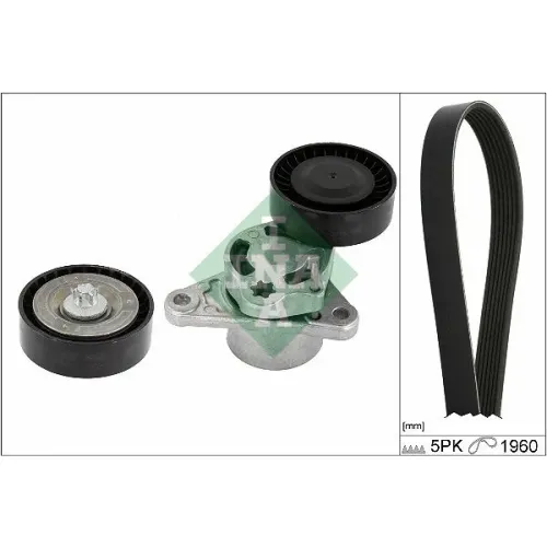 Hosszbordás Szíj Készlet - Schaeffler INA (529048710)