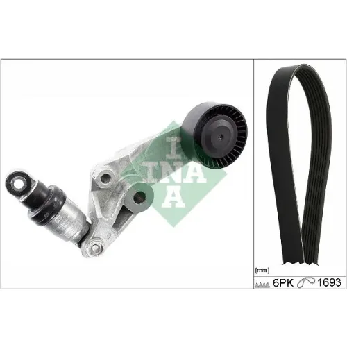 Hosszbordás Szíj Készlet - Schaeffler INA (529047310)