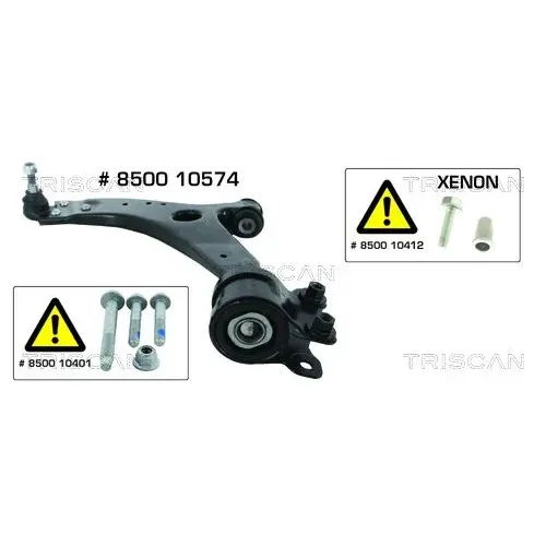 Lengőkar, Kerékfelfüggesztés - TRISCAN (850010574)
