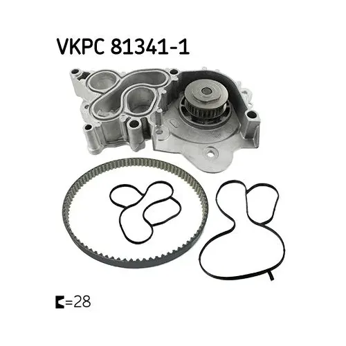 Vízszivattyú, Motorhűtés - SKF (VKPC81341-1)