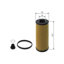 Olajszűrő Hyundai Santa Fe Iv, Kia Sorento Iv 03.20- - BOSCH (F026407360)