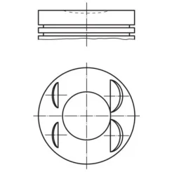Dugattyú Renault 1.2Tce - MAHLE (021PI00127000)