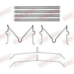 Tartozékkészlet, Tárcsafékbetét Toyota P. Land Cruiser Prado 2,7-4,0 09- - QUICK BRAKE (QB109-0199)