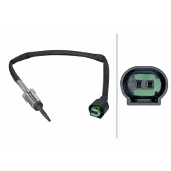 Érzékelő, Kipufogógáz-Hőmérséklet Bmw X5, 3 2,0-3,0 D 03- - HELLA (6PT358226-651)