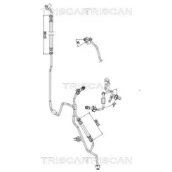 Cső Klíma Bmw - TRISCAN (901011031)