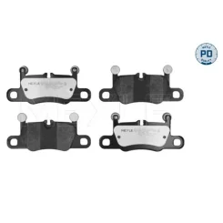 Fékbetétkészlet, Tárcsafék Audi T. E-Tron 20- - MEYLE (0252569114/PD)