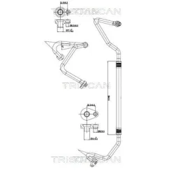 Cső Klíma Ford - TRISCAN (901016076)
