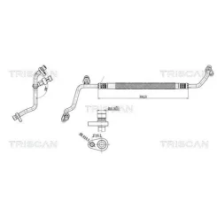 Cső Klíma Mercedes-Benz, Renault - TRISCAN (901023027)