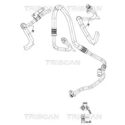 Cső Klíma Renault - TRISCAN (901025021)