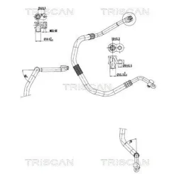 Cső Klíma Audi - TRISCAN (901029102)