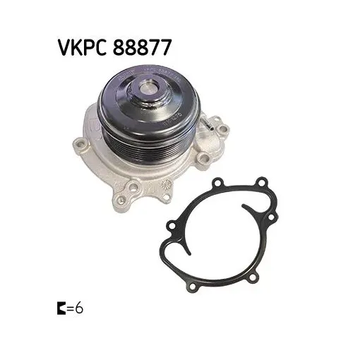 Vízszivattyú, Motorhűtés - SKF (VKPC88877)