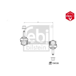 Rúd/Kar, Stabilizátor Suzuki P. Ignis Iii 16- Bal/Jobb 310Mm M10X1,25 - FEBI BILSTEIN (FE196538)