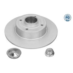 Féktárcsa Renault T. Clio/Megane/Modus/Wind 1,2-2,0 02- Csapággyal Abs - MEYLE (16-155234114/PD)