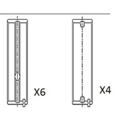 Főtengely Csapágycsésze Vw 1.6/1.8/1.9Tdi Std - FAI AutoParts (BM1044-STD)