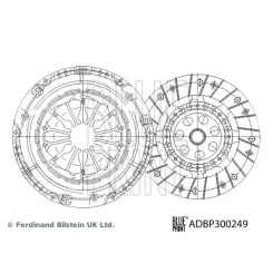 Kuplungkészlet Renault Megane/Scenic 1,4 09-16 - BLUE PRINT (ADBP300249)