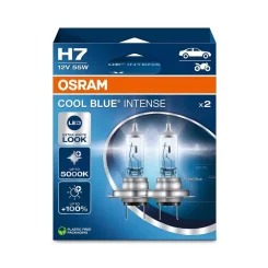 Izzó, Távfényszóró H7 12V/55W Px26D, 5000K 2Szt. (Eko) - ams-OSRAM (OSR64210CBN-2HB)